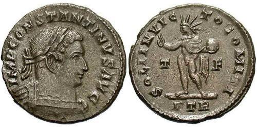 1 Follis Römische Kaiserzeit (27BC-395) Bronze Konstantin I (272 - 337)