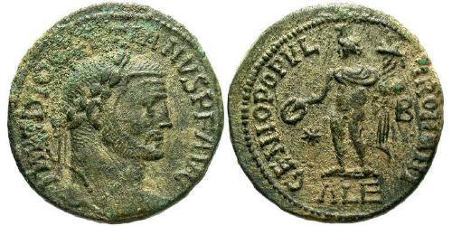 1 Follis Römische Kaiserzeit (27BC-395) Bronze Diocletian (244-311)