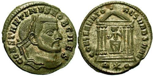 1 Follis Römische Kaiserzeit (27BC-395) Bronze Konstantin I (272 - 337)