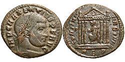 1 Follis Western Roman Empire (285-476) Bronze Maxentius (278-312)