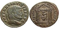 1 Follis Western Roman Empire (285-476) Bronze Maxentius (278-312)