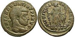 1 Follis Western Roman Empire (285-476) Bronze Maxentius (278-312)