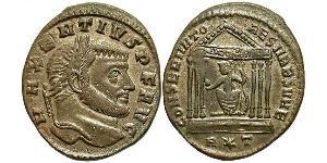 1 Follis Western Roman Empire (285-476) Bronze Maxentius (278-312)
