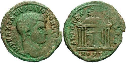 1 Follis Western Roman Empire (285-476) Bronze Maxentius (278-312)