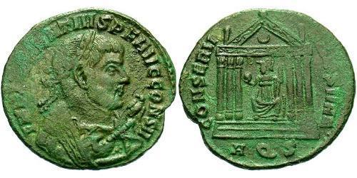 1 Follis Western Roman Empire (285-476) Bronze Maxentius (278-312)