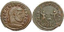 1 Follis Weströmisches Reich (285-476) Bronze Maxentius (278-312)