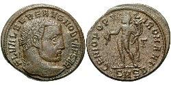 1 Follis Weströmisches Reich (285-476) Bronze Severus II (?- 307)