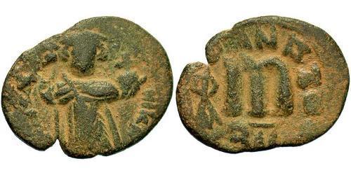 1 Follis Impero bizantino (330-1453) Bronzo Constans II (630-668)