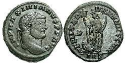 1 Follis Impero romano (27BC-395) Bronzo Massimiano (250-310)