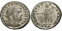 1 Follis Impero romano (27BC-395) Bronzo Massimiano (250-310)