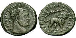 1 Follis Impero romano (27BC-395) Bronzo Massimiano (250-310)