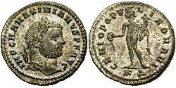 1 Follis Impero romano (27BC-395) Bronzo Massimiano (250-310)