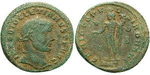 1 Follis Impero romano (27BC-395) Bronzo Diocleziano (244-311)