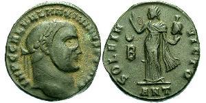 1 Follis Impero romano (27BC-395) Bronzo Massimino II (270 - 313)