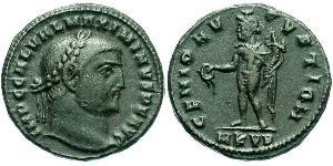 1 Follis Impero romano (27BC-395) Bronzo Massimino II (270 - 313)