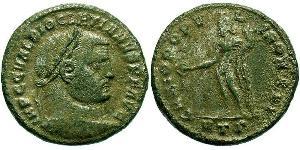 1 Follis Impero romano (27BC-395) Bronzo Diocleziano (244-311)