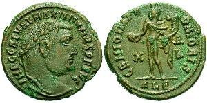 1 Follis Impero romano (27BC-395) Bronzo Galerio Massimiano (260-311)