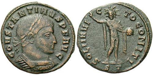 1 Follis Impero romano (27BC-395) Bronzo Costantino I (272 - 337)