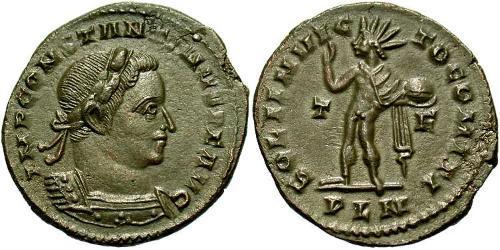 1 Follis Impero romano (27BC-395) Bronzo Costantino I (272 - 337)