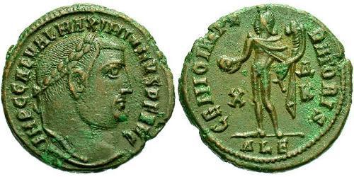 1 Follis Impero romano (27BC-395) Bronzo Galerio Massimiano (260-311)