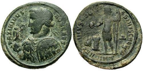 1 Follis Impero romano (27BC-395) Bronzo Massimino II (270 - 313)