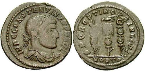 1 Follis Impero romano (27BC-395) Bronzo Costantino I (272 - 337)