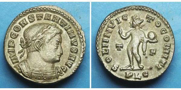 1 Follis Impero romano (27BC-395) Bronzo Costantino I (272 - 337)