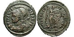 1 Follis Western Roman Empire (285-476) 青铜 Maxentius (278-312)