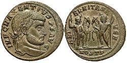 1 Follis Western Roman Empire (285-476) 青铜 Maxentius (278-312)