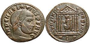 1 Follis Western Roman Empire (285-476) 青铜 Maxentius (278-312)