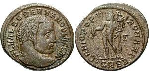 1 Follis Western Roman Empire (285-476) 青铜 Severus II (?- 307)