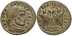 1 Follis Western Roman Empire (285-476) 青铜 Maxentius (278-312)