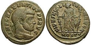 1 Follis Western Roman Empire (285-476) 青铜 Maxentius (278-312)