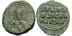 1 Follis 拜占庭帝国 青铜 君士坦丁八世 (1028 - 1025)
