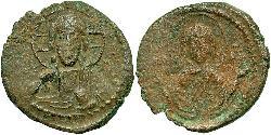 1 Follis 拜占庭帝国 青铜 Romanos IV Diogenes (1030-1072)