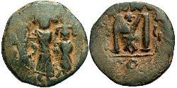 1 Follis 拜占庭帝国 青铜 Heraclius (575-641)