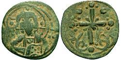1 Follis 拜占庭帝国 青铜 Nicephorus III Botaniates (1020-1081)