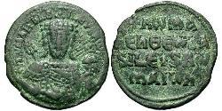 1 Follis 拜占庭帝国 青铜 君士坦丁七世 (905 -959)
