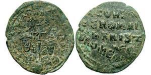 1 Follis 拜占庭帝国 青铜 君士坦丁七世 (905 -959)
