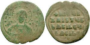 1 Follis 拜占庭帝国 青铜 君士坦丁八世 (1028 - 1025)