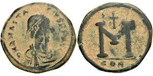 1 Follis 拜占庭帝国 青铜 阿纳斯塔修斯一世