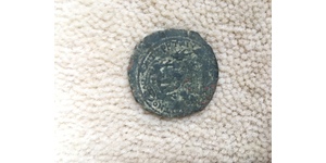 1 Follis 拜占庭帝国 青铜 Maurice Tiberius (539-602)