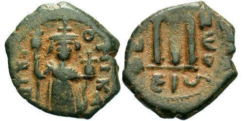 1 Follis 拜占庭帝国 青铜 君士坦斯二世