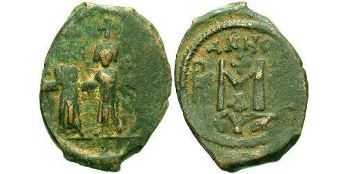 1 Follis 拜占庭帝国 青铜 Heraclius (575-641)