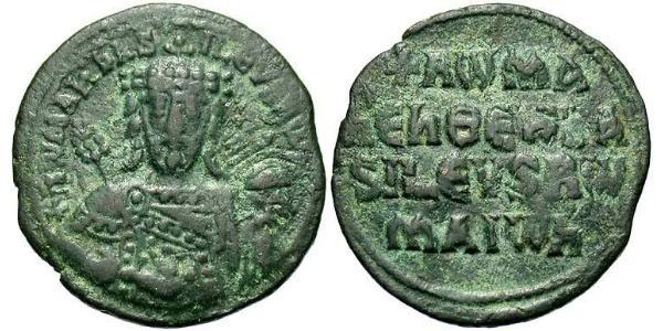 1 Follis 拜占庭帝国 青铜 君士坦丁七世 (905 -959)