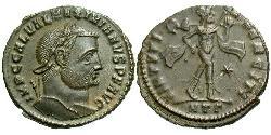 1 Follis 羅馬帝國 青铜 伽列里乌斯