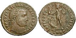 1 Follis 羅馬帝國 青铜 Licinius I (265-324)