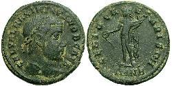 1 Follis 羅馬帝國 青铜 Maximinus II (270 - 313)