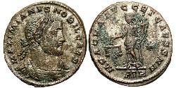 1 Follis 羅馬帝國 青铜 伽列里乌斯