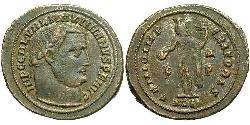 1 Follis 羅馬帝國 青铜 伽列里乌斯